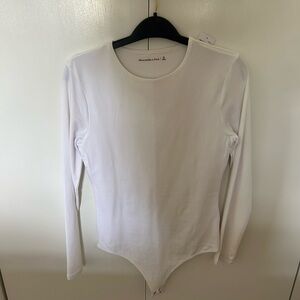 Abercrombie & Fitch Classic White Bodysuit